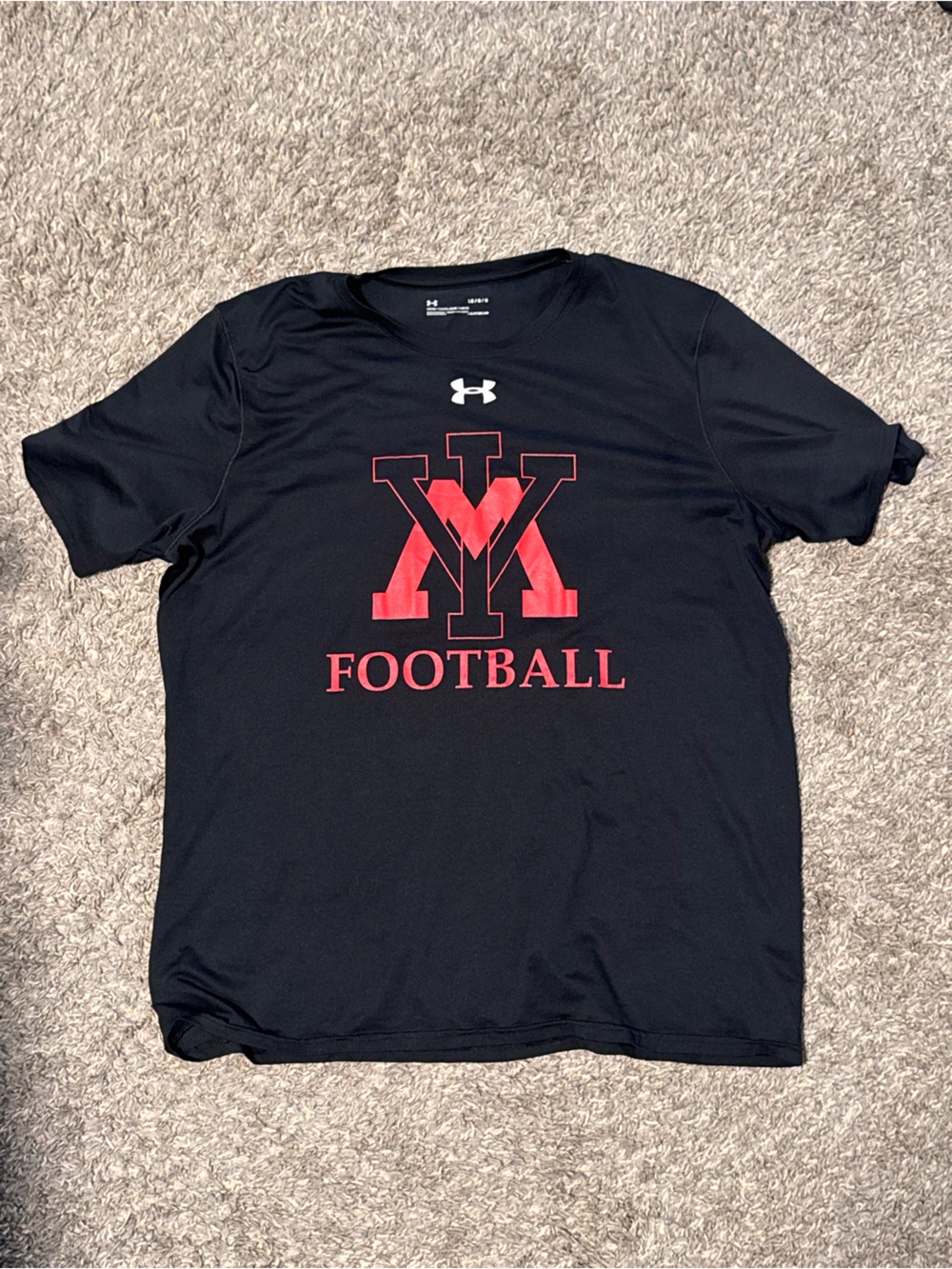 UA Men’s VMI football performance tee